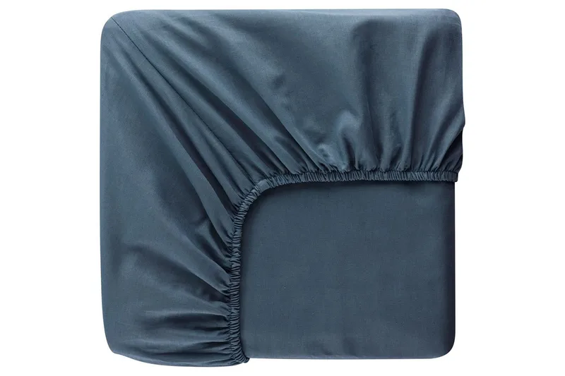 Dra-på-lakan Borganäs of Sweden - 90 x 200 cm, Marinblå - Textil & mattor - Sängkläder - Lakan - Dra på lakan