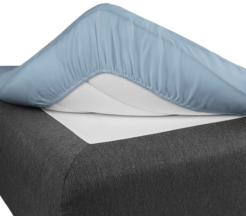 Dra-på-lakan 180x200 cm - blå - Textil & mattor - Sängkläder - Lakan - Dra på lakan