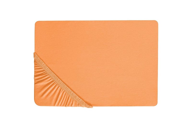 Dra-på-lakan Janbu Orange, 160x200 cm, Orange, 160x200 cm