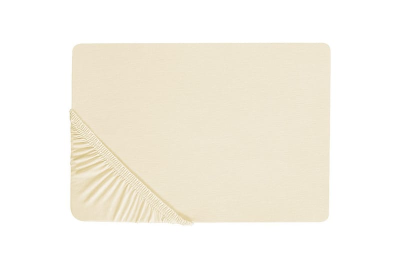Dra-på-lakan Janbu Beige, 200x200 cm, Beige, 200x200 cm