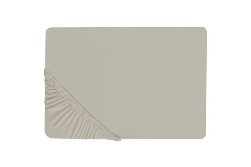 Dra-på-lakan Janbu Taupe, 140x200 cm, Taupe, 140x200 cm