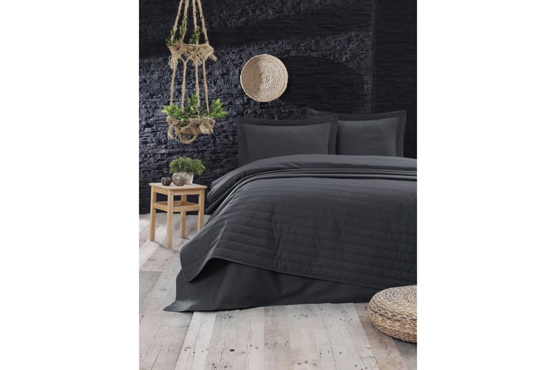 EnLora Home Sängkläder - Antracit - Lakan