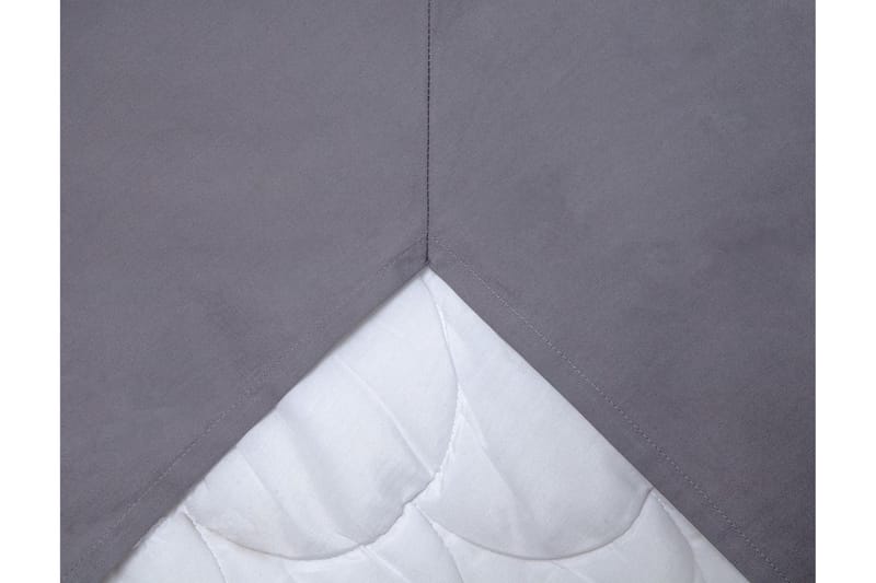Percale Kuvertlakan 105x200 cm Grå - Kosta Linnewäfveri - Textil & mattor - Sängkläder - Lakan - Kuvertlakan