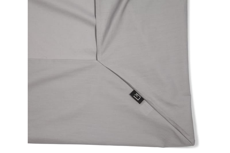 Percale Kuvertlakan 105x200 cm Ljusgrå - Kosta Linnewäfveri - Textil & mattor - Sängkläder - Lakan - Kuvertlakan