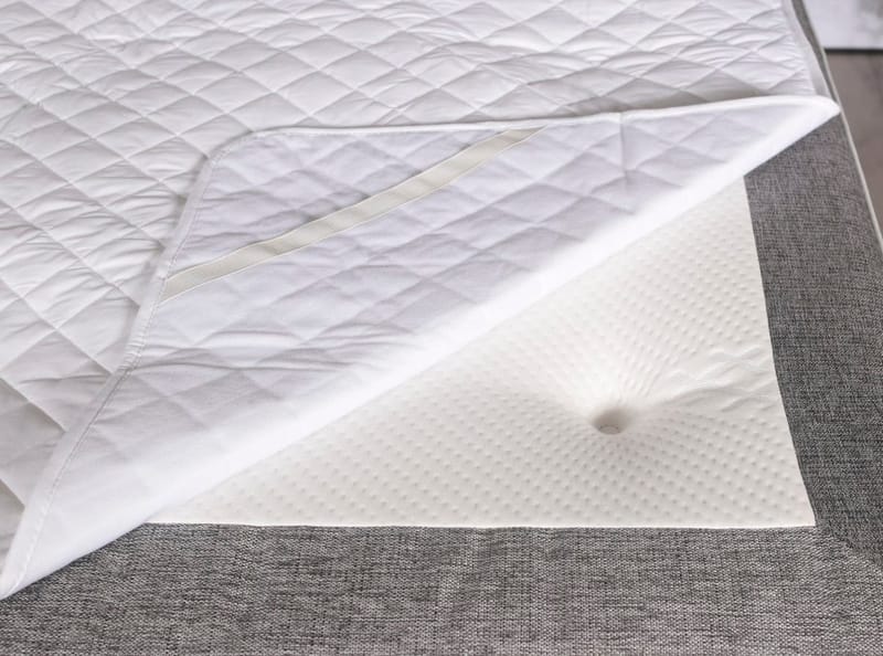 Madrasskydd Sleep Quiltat 105x200 cm - Vit - Textil & mattor - Sängkläder - Madrasskydd