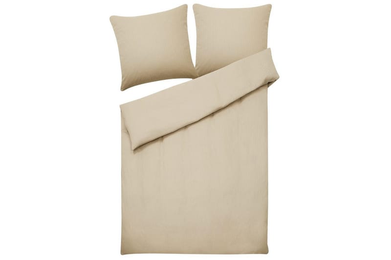 Påslakanset Avondale Beige, 220x155 cm - Beige, 220x155 cm - Textil & mattor - S ängkläder - Bäddset & påslakanset