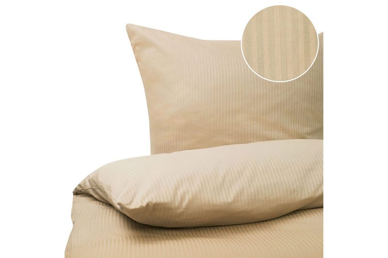 Påslakanset Avondale Beige, 220x155 cm, Beige, 220x155 cm