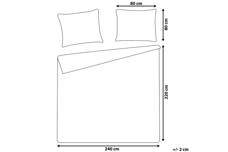 Påslakanset Avondale Vit, 220x240 cm - Vit, 220x240 cm - Textil & mattor - Sängkläder - Täcke