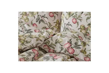 Påslakanset Enkelsäng 2-Dels Äppellunden Multi - Grå - Textil & mattor - Sängkläder - Bäddset & påslakanset