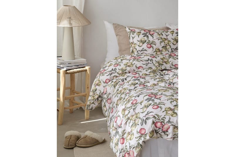 Påslakanset Enkelsäng 2-Dels Äppellunden Multi - Grå - Textil & mattor - Sängkläder - Täcke