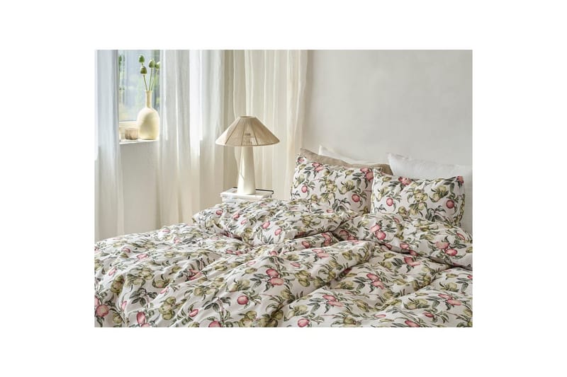 Påslakanset Enkelsäng 2-Dels Äppellunden Multi - Grå - Textil & mattor - Sängkläder - Täcke