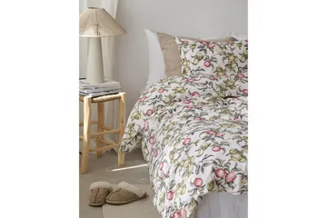 Påslakanset Enkelsäng 2-Dels Äppellunden Multi - Grå - Textil & mattor - Sängkläder - Bäddset & påslakanset