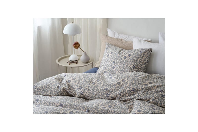 Påslakanset Enkelsäng 2-Dels Botanique - Blå - Textil & mattor - Sängkläder - Bäddset & påslakanset