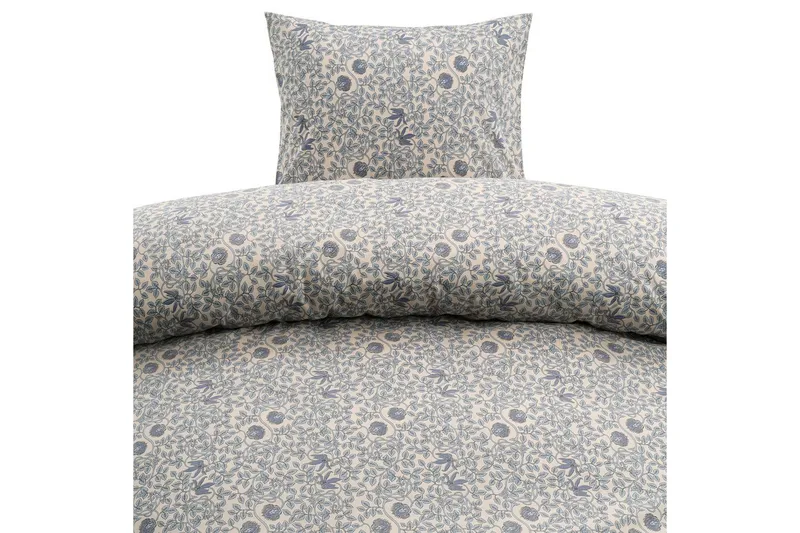Påslakanset Enkelsäng 2-Dels Botanique - Blå - Textil & mattor - Sängkläder - Täcke