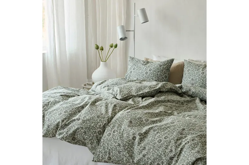 Påslakanset Enkelsäng 2-Dels Botanique - Grön - Textil & mattor - Sängkläder - Täcke