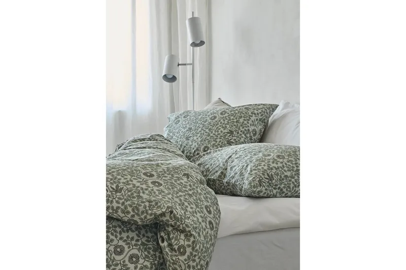 Påslakanset Enkelsäng 2-Dels Botanique - Grön - Textil & mattor - Sängkläder - Täcke