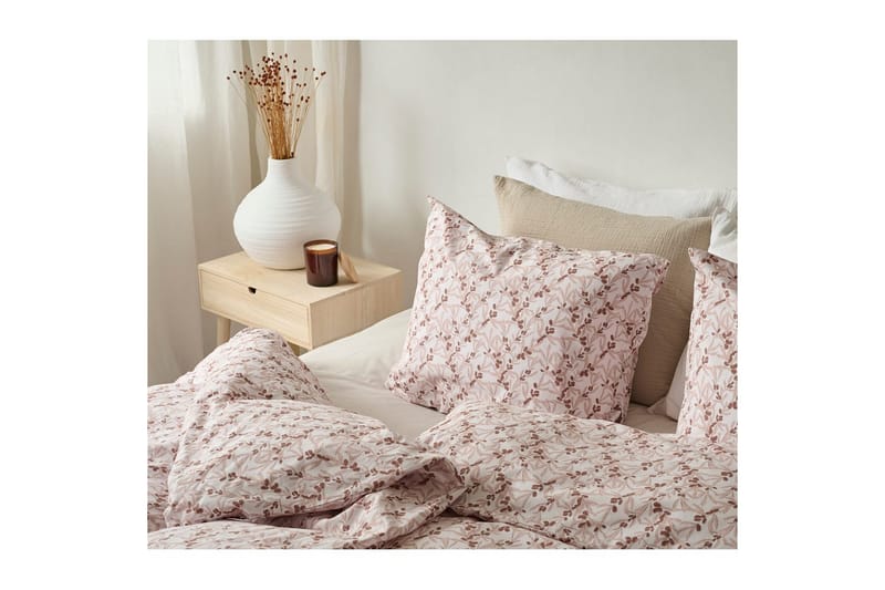 Påslakanset Enkelsäng 2-Dels Havtorn Peach - Brun - Textil & mattor - Sängkläder - Täcke