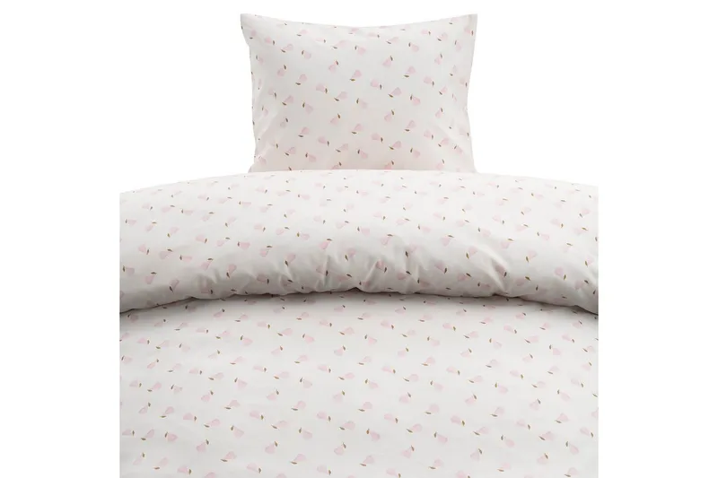Påslakanset Enkelsäng 2-Dels Päron Rosa - Rosa - Textil & mattor - Sängkläder - Bäddset & påslakanset