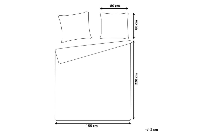 Påslakanset Greenwood 220x155 cm - 220x155 cm - Textil & mattor - Sängkläder - Täcke