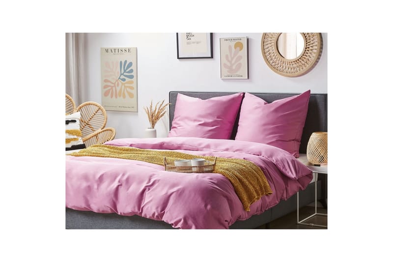 Påslakanset Harmonridge Rosa, 220x155 cm - Rosa, 220x155 cm - Textil & mattor - Sängkläder - Täcke