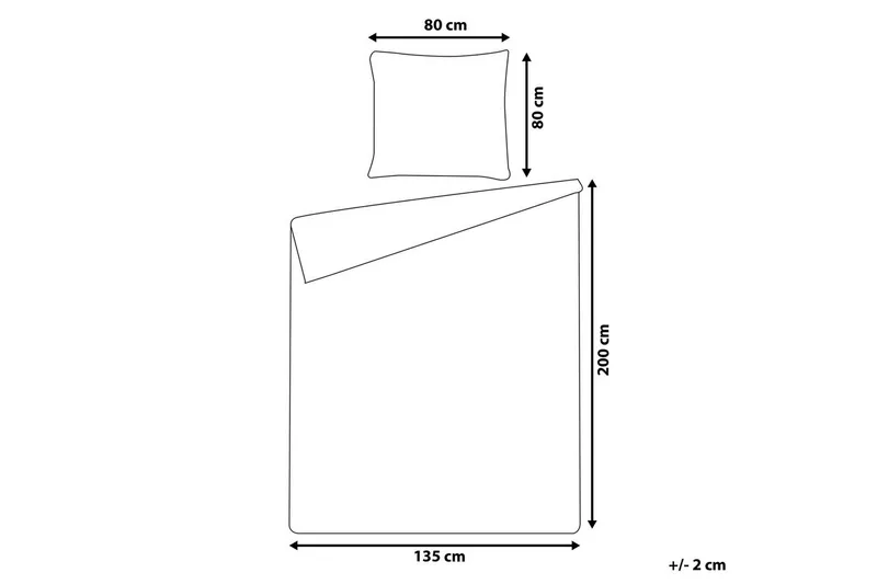 Påslakanset Madrona 200x135 cm - 200x135 cm - Textil & mattor - Sängkläder - Täcke
