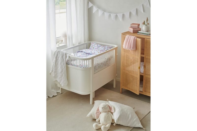 Påslakanset till Spjälsäng 2-Dels Enhörning Blå - Textil & mattor - Sängkläder - Täcke