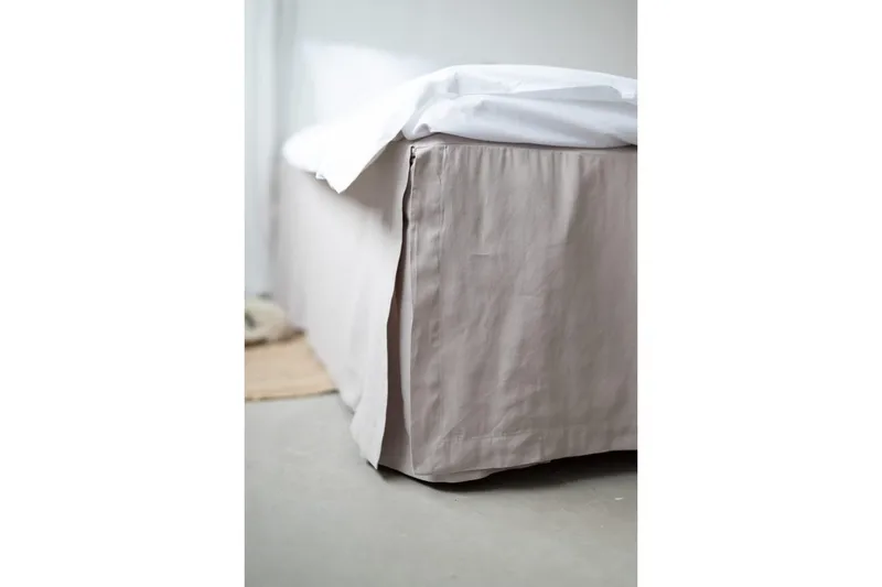Sängkappa Borganäs of Sweden - 120 x 200 + 45 cm, Greige - Textil & mattor - Sängkläder - Sängkappa & kantklädsel - Sängkappa kontinentalsäng