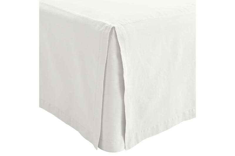 Sängkappa Borganäs of Sweden - 120 x 200 + 45 cm, Vit - Textil & mattor - Sängkläder - Sängkappa & kantklädsel - Sängkappa kontinentalsäng