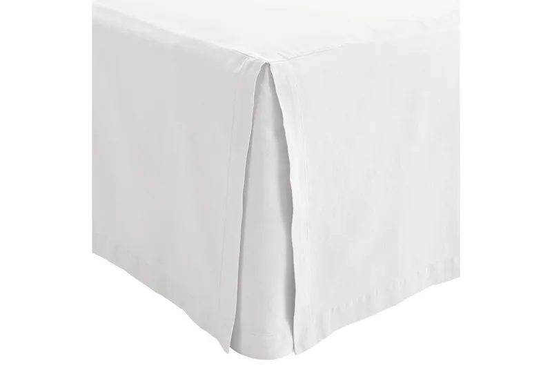 Sängkappa Borganäs of Sweden - 140 x 200 + 45 cm, Vit - Textil & mattor - Sängkläder - Sängkappa & kantklädsel - Sängkappa kontinentalsäng