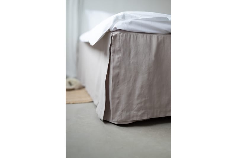 Sängkappa 180x200 cm Greige - Sängkappa kontinentalsäng - Sängkappa enkelsäng