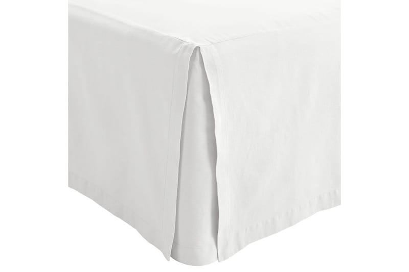 Sängkappa Borganäs of Sweden - 90 x 200 + 45 cm, Vit - Textil & mattor - Sängkläder - Sängkappa & kantklädsel - Sängkappa kontinentalsäng