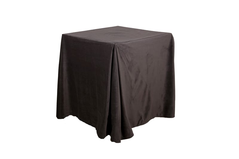 Sammet Sängkappa 160x200 cm, Grå