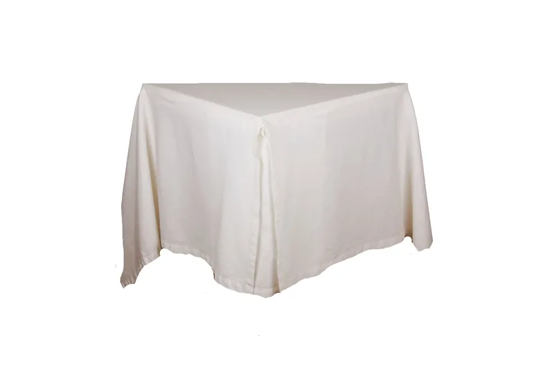 Sammet Sängkappa 180x200 cm, Vit