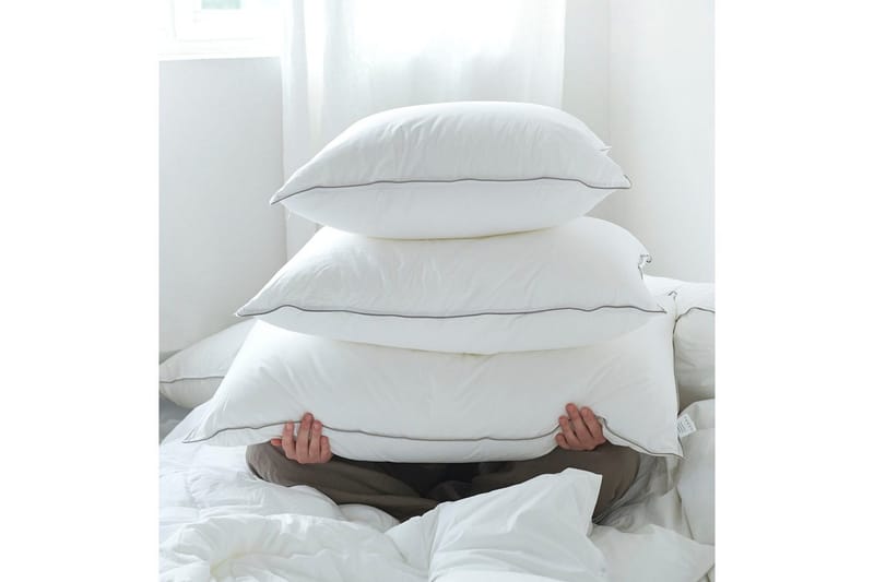 Kudde Hotellkudde - 50 x 60 cm (mellanhög) - Textil & mattor - Sängkläder - Sovkudde - Innerkudde & huvudkudde