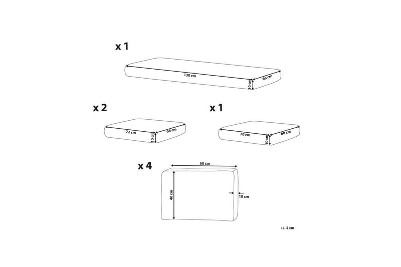 Kuddfodral Bermuda - Utemöbler - Dynor - Dynöverdrag & utomhusklädsel