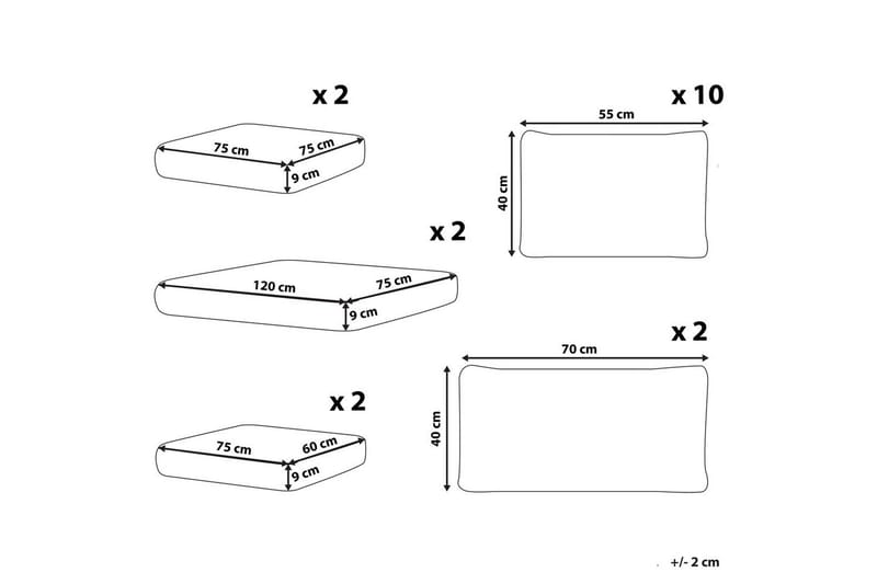 Kuddfodral Maestro II - Utemöbler - Dynor - Dynöverdrag & utomhusklädsel
