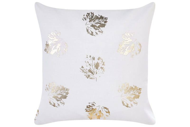 Prydnadskuddar Goldenrod set om 2 Vitt/guld - Vitt/guld - Textil & mattor - Sängkläder - Sovkudde - Innerkudde & huvudkudde