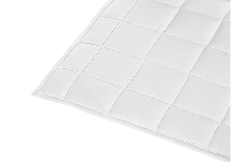 Täcke 220 x 240 cm JANNU - Vit - Textil & mattor - Sängkläder - Täcke - Dubbeltäcke