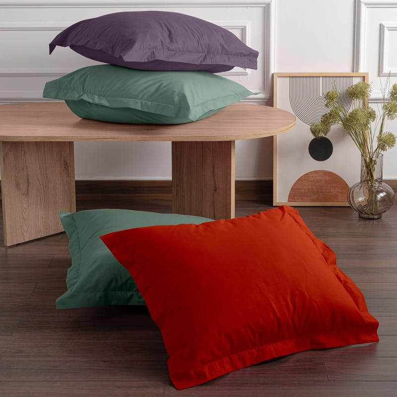 Veyloren Örngott 2-pack 60x60 cm - Grön - Textil & mattor - Sängkläder - Örngott