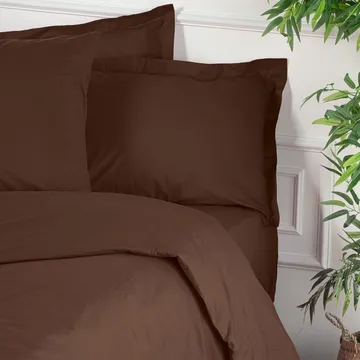 Veyloren Påslakan 240x220 cm - Mörkbrun - Textil & mattor - Barntextilier - Barnsängkläder - Spjälsäng sängkläder - Lakan spjälsäng