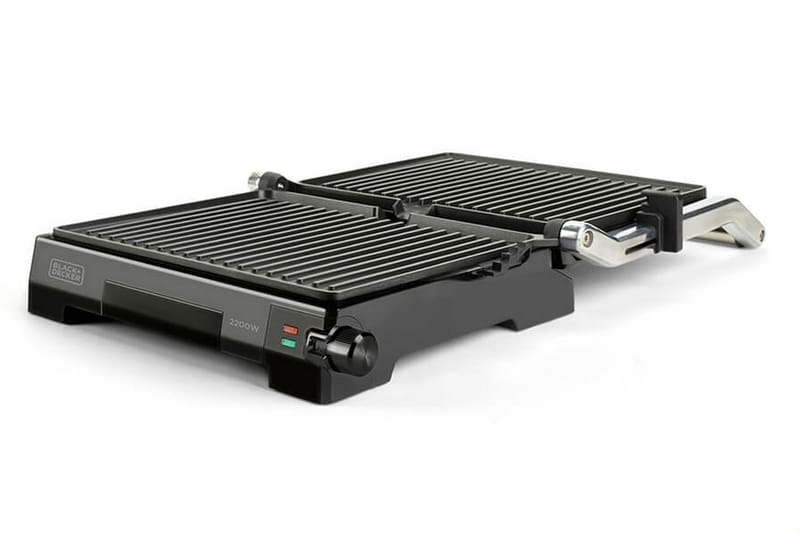 Bordsgrill Black+Decker Temp Control 2200W Borstat Stål - Grå - Trädgård & spabad - Grillar & matlagning utomhus - Övriga grillar - Bärbar grill & campinggrill