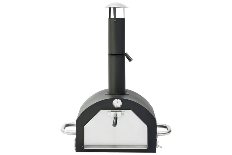 Pizzaugn med pizzasten - Svart - Trädgård & spabad - Grillar & matlagning utomhus - Övriga grillar - Pizzaugn & vedugn