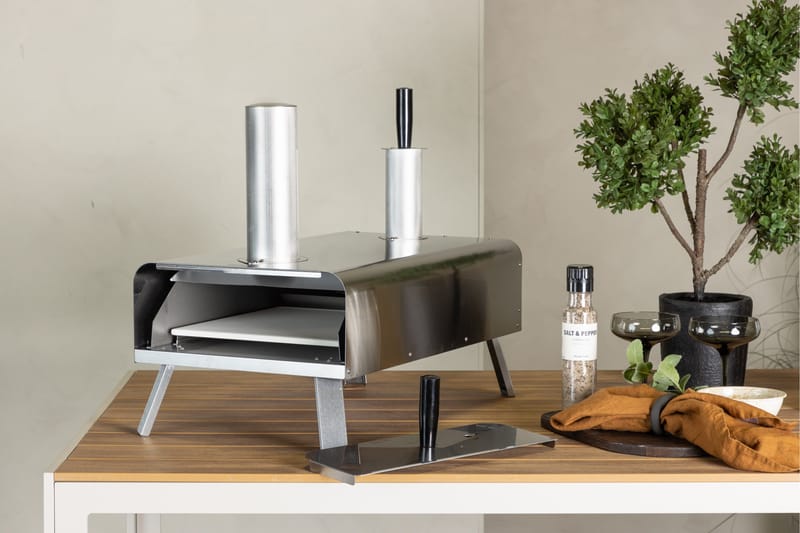 Digos Pizzaugn - Silver - Trädgård & spabad - Grillar & matlagning utomhus - Övriga grillar - Pizzaugn & vedugn