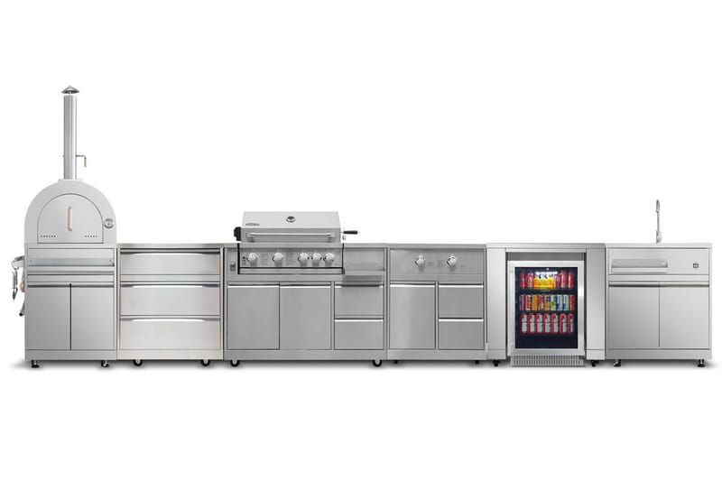 Inox Range - 430SS Stainless - Pizzaugn - Myoutdoorkitchen - Pizzaugn & vedugn