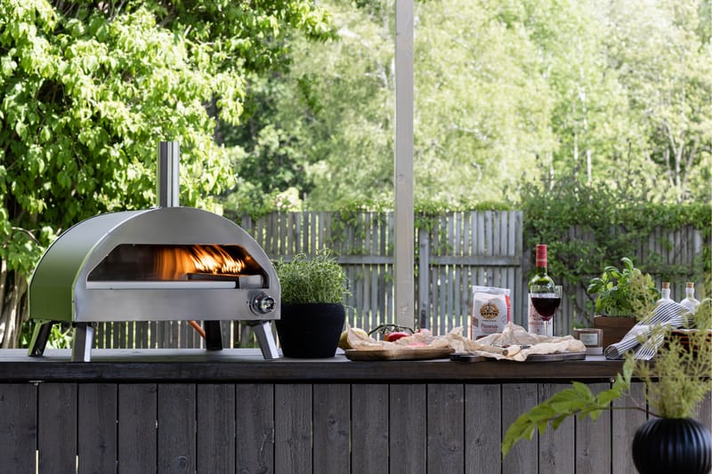 Kerang Pizzaugn - Silver - Trädgård & spabad - Grillar & matlagning utomhus - Övriga grillar - Pizzaugn & vedugn