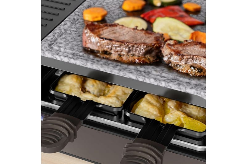 Raclettegrill Black+Decker - Silver - Trädgård & spabad - Grillar & matlagning utomhus - Övriga grillar - Raclettegrillar