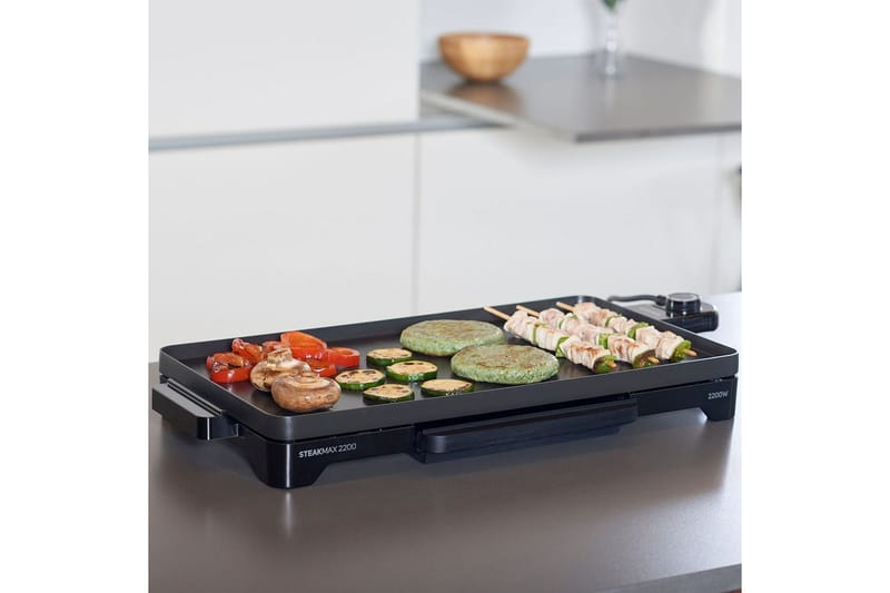 Elektrisk Stekhäll Taurus Steakmax 2200 - Svart - Trädgård & spabad - Grillar & matlagning utomhus - Grilltillbehör