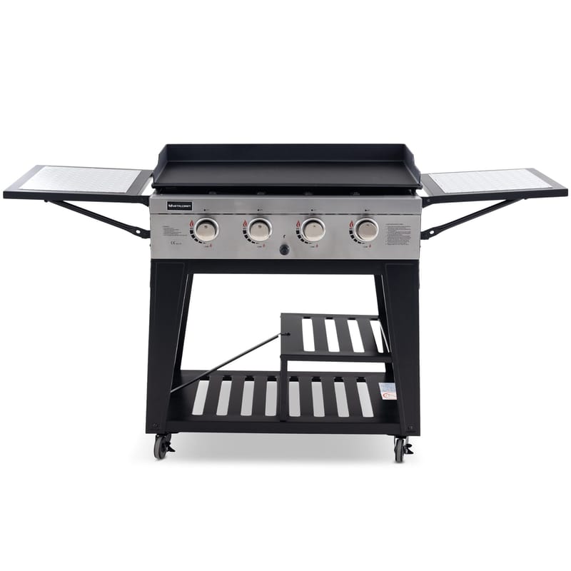 Gasoldrivet stekbord 16 kW | 4 rostfria brännare | Lockhart, undefined