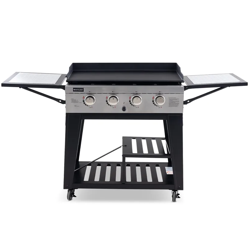 Gasoldrivet stekbord 16 kW | 4 rostfria brännare | Lockhart, undefined