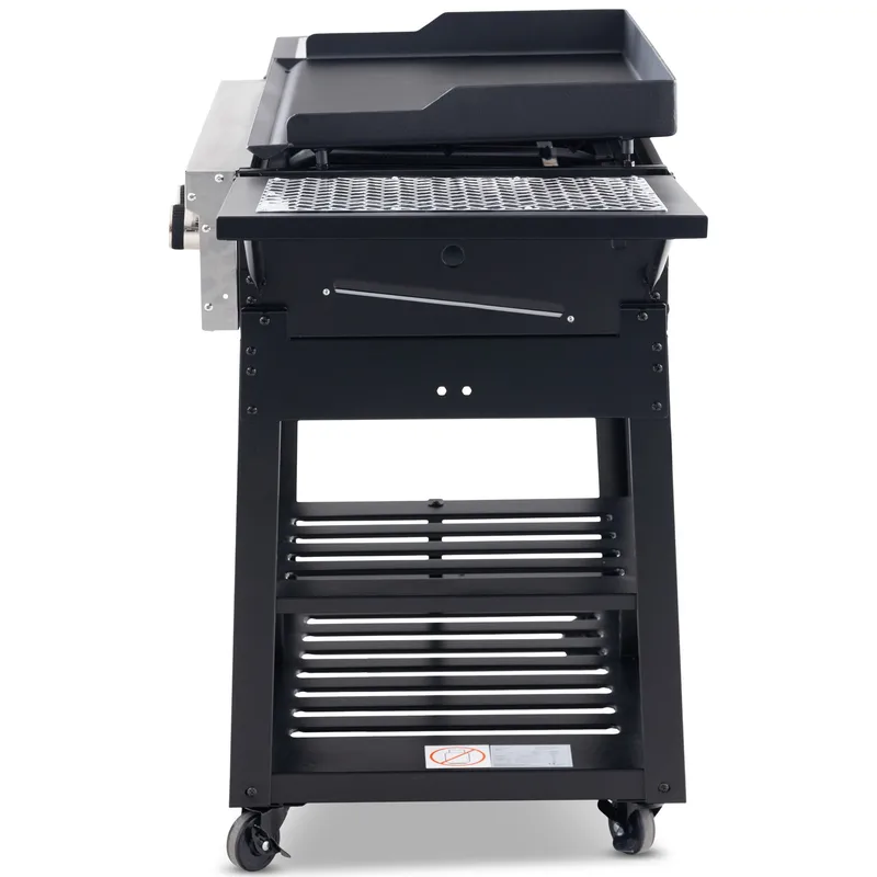 Gasoldrivet stekbord 16 kW | 4 rostfria brännare | Lockhart - Trädgård & spabad - Grillar & matlagning utomhus - Gasolgrill